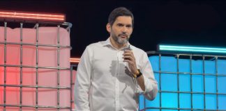 Marcos Senna, diretor comercial e de marketing do Flamengo. Reprodução: Lucas Bayer / Lance!
