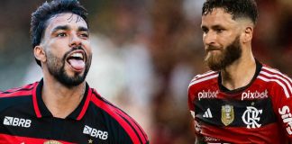 Paquetá e Léo Pereira, jogadores do Flamengo