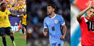 Plata, Arrascaeta e Guerrero