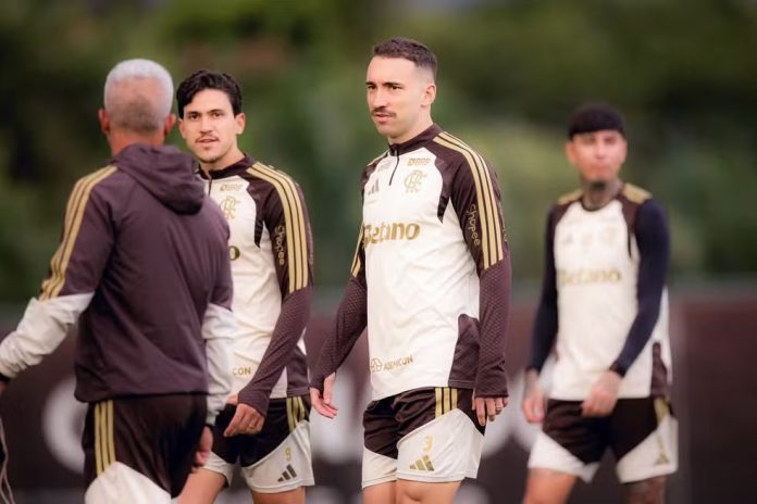 Treino no Ninho do Urubu para Intertemporada