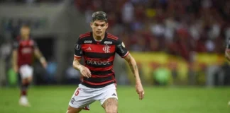Ayrton Lucas jogador do Flamengo