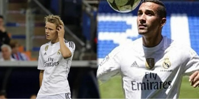 Odegaard e Danilo jogaram juntos pelo Real Madrid