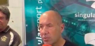Leonardo Jardim em entrevista após empate do Flamengo em 2x2 com o River Plate em Portugal