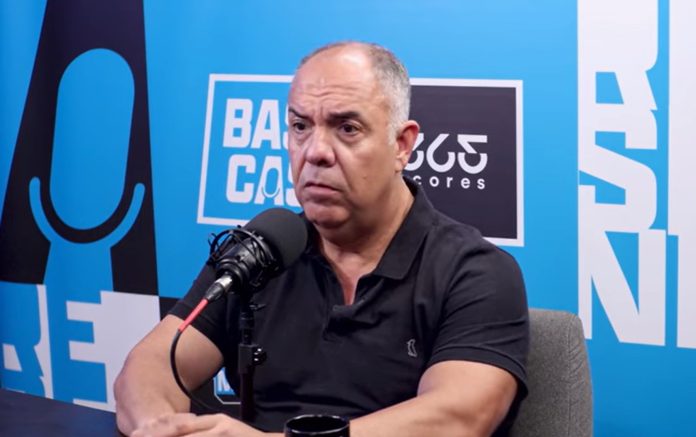 Marcos Braz em sua participação no Podcast Basticast