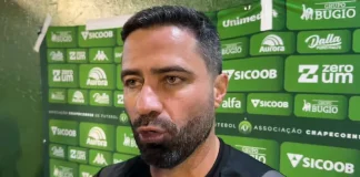 Rafael Lacerda, técnico da Chapecoense