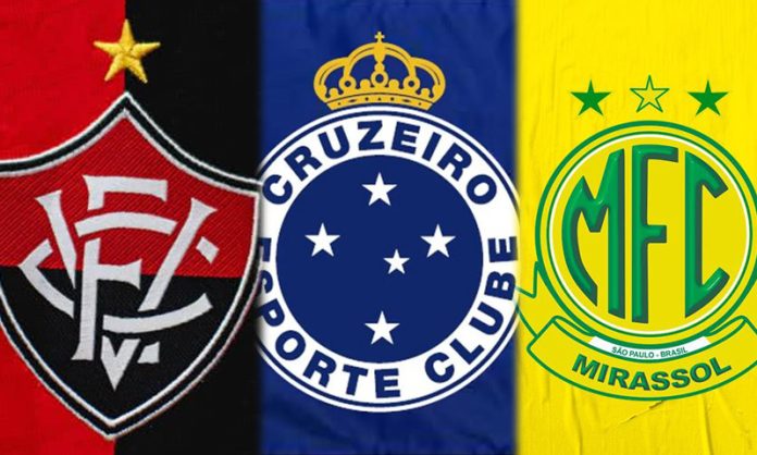 Vitória, Cruzeiro e Mirassol