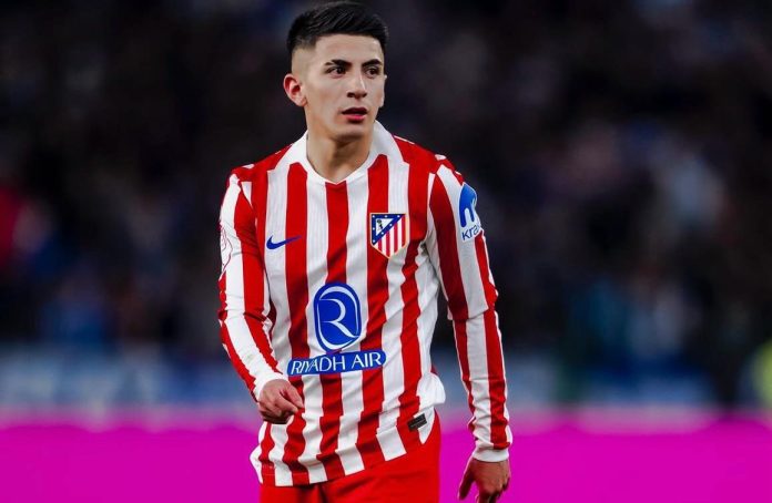 Meia argentino Thiago Almada do Atlético de Madrid