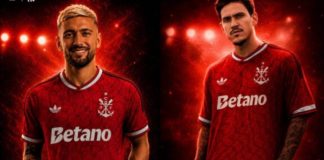 Imagem da Camisa 3 do Mengão, circula pela internet antes do lançamento