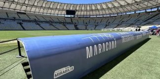 Estádio Jornalista Mário Filho, mundialmente conhecido como Maracanã,