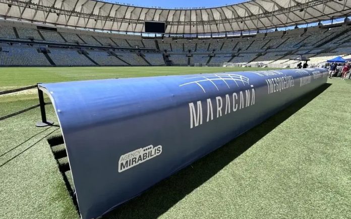 Estádio Jornalista Mário Filho, mundialmente conhecido como Maracanã,