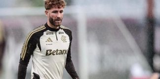 Léo Pereira volta aos treinos hoje (16) no Ninho do Urubu