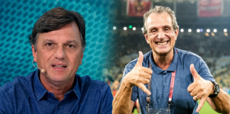 Mauro Cezar, jornalista e BAP, presidente do Flamengo
