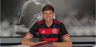 Goleiro Pedro Henrique Martins Pereira do sub 20, é o novo contratado pelo Flamengo