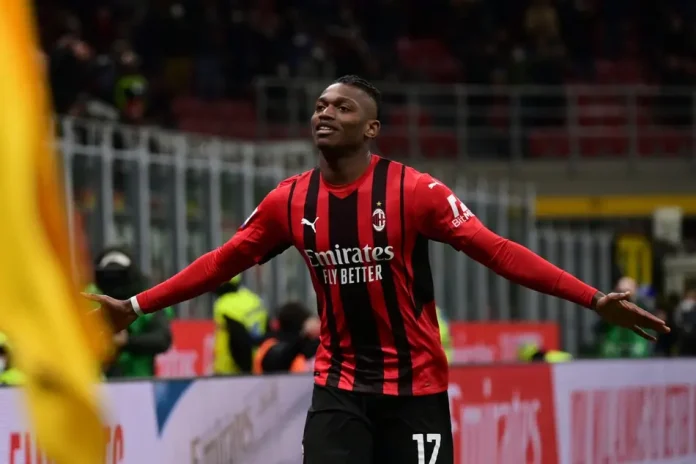 Rafael Leão jogador do Milan