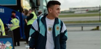 Meia argentino Thiago Almada do Atlético de Madrid