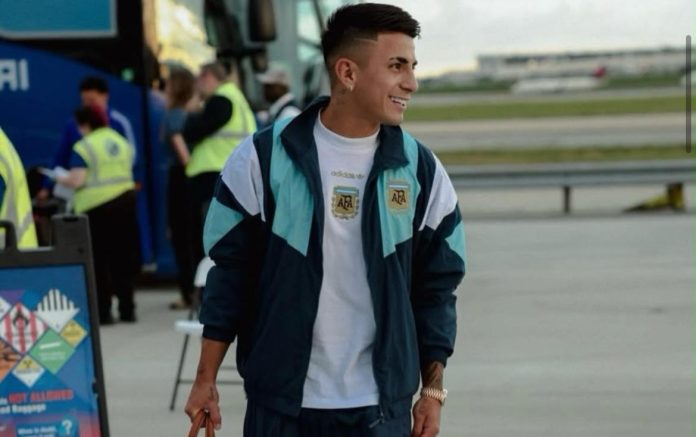 Meia argentino Thiago Almada do Atlético de Madrid