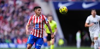 Meia argentino Thiago Almada do Atlético de Madrid
