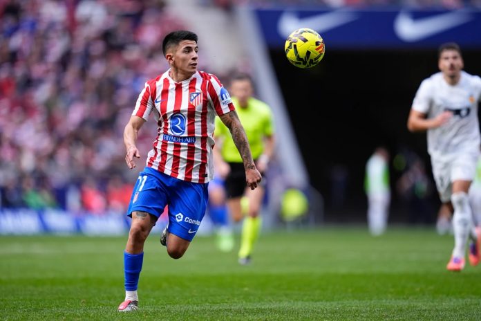 Meia argentino Thiago Almada do Atlético de Madrid