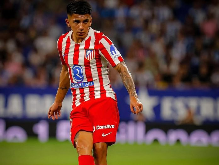 Meia argentino Thiago Almada do Atlético de Madrid