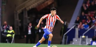 Meia argentino Thiago Almada do Atlético de Madrid