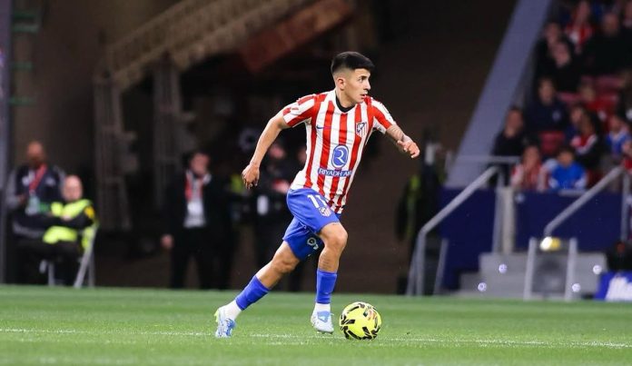 Meia argentino Thiago Almada do Atlético de Madrid