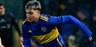 Zeballos jogador do Boca Juniors