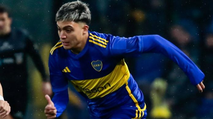 Zeballos jogador do Boca Juniors