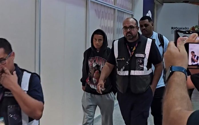 Anthony Valencia desembarcou no Rio de Janeiro