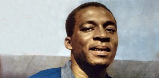 Ari, goleiro do Flamengo em 1955
