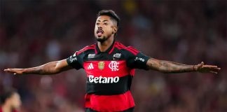 Bruno Henrique marca na vitória do Flamengo sobre o Vitória no Maracanã - Foto: Gilvan de Souza / Flamengo
