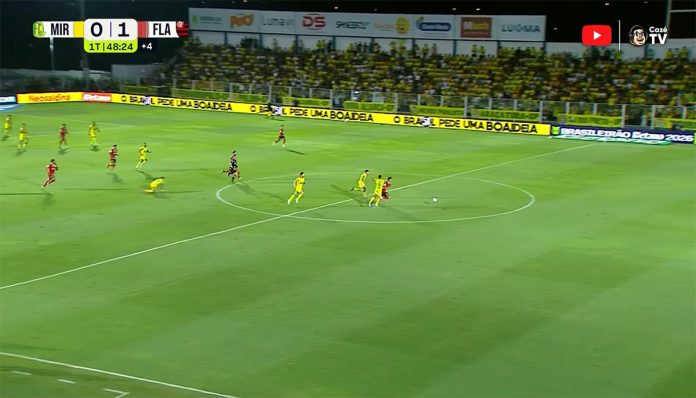 Carrascal sofre a falta do último defensor do Mirassol