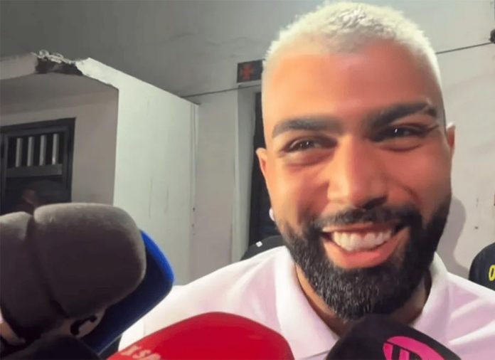 O mulambo Gabigol em entrevista após vitória do Santos sobre o Vasco em São Januário