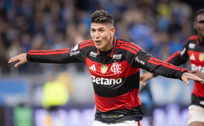 Carrascal eleito como ‘Craque da Torcida’ em votação nas redes sociais, após o jogo contra o Mirassol no Brasileirão