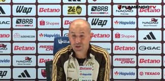 Leonardo Jardim em entrevista após vitória do Flamengo no Maracanã