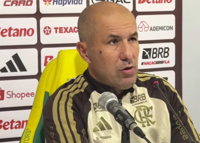 Leonardo Jardim em entrevista após goleada do Flamengo sobre o Mirassol