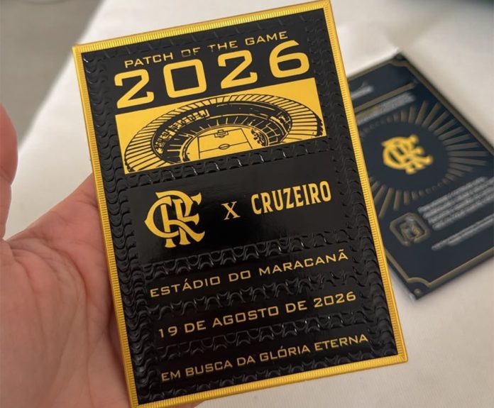 Novo patch colecionável lançado pelo Flamengo