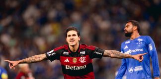 Pedro marca para o Flamengo na derrota para o Cruzeiro no Mineirão