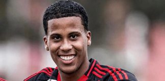 Alan Santos, jogador do sub 20 do Flamengo