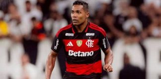 Alex Sandro, jogador do Flamengo