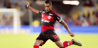 Alex Sandro, jogador do Flamengo