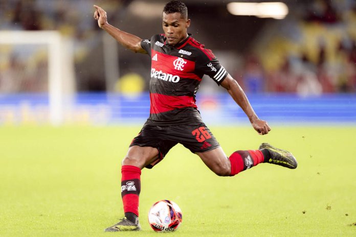 Alex Sandro, jogador do Flamengo