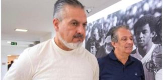 José boto, diretor do Flamengo e Bap, presidente do Flamengo