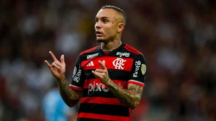 Everton Cebolinha, atacante do Flamengo
