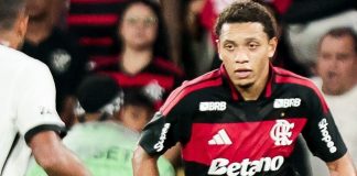 Daniel Salles, jogador do sub 20 do Flamengo