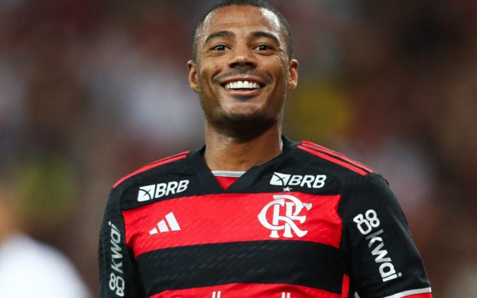 De la Cruz. jogador do Flamengo