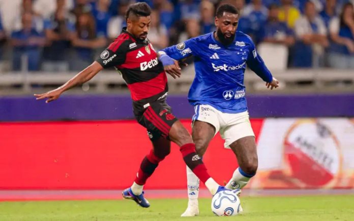 Flamengo x Cruzeiro na fase de mata-mata da Libertadores no Maracanã