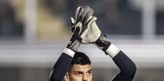Gabriel Brazão, goleiro do Santos