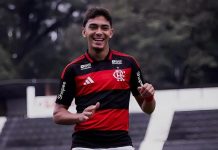 Josmar, jogador do sub-20 do Flamengo