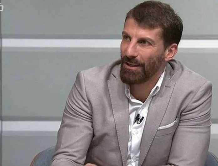 O ex-jogador e ídolo Pedrinho, e atual presidente do Vasco da Gama.