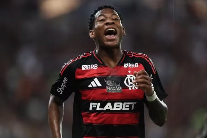 Plata, jogador do Flamengo